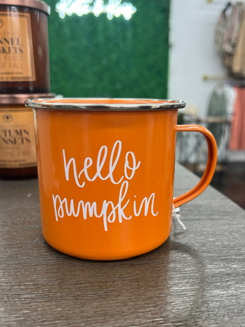 Pumpkin Spice 18oz. Campfire Coffee Mug – Sweet Water Decor
