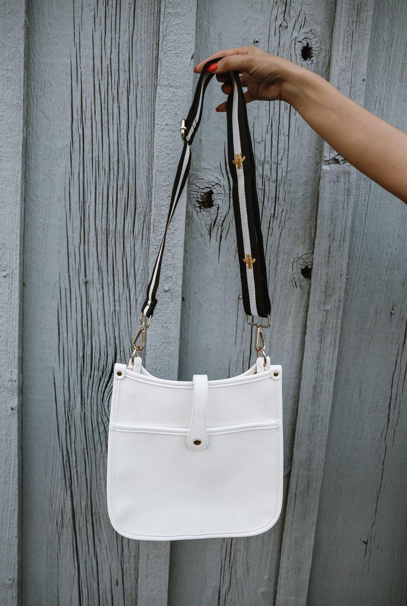 Tiana Crossbody Bag - White – Kate & Kris