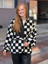 The Cozy Days Checkered Fleece Jacket