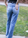 Blue Rain 90’s Vintage Flare Jeans -Medium Wash-Jeans-Kate & Kris