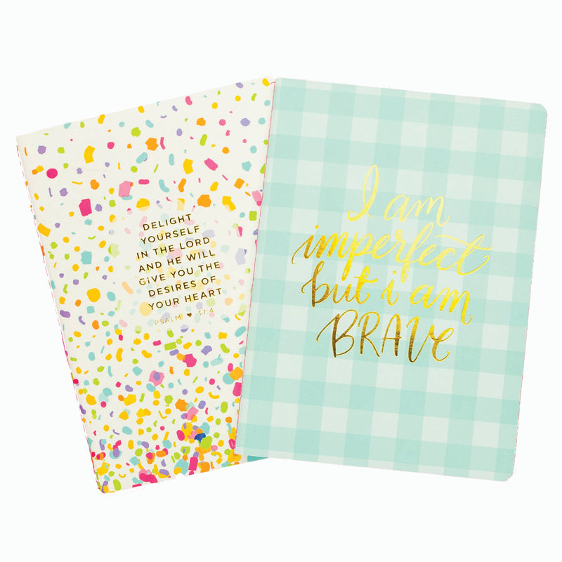 Confetti Prayer Notebook Set-Apparel & Accessories-Kate & Kris