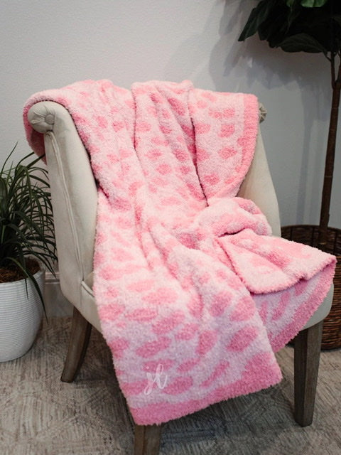Cozy Dreams Blanket -Pink-Blankets-Kate & Kris