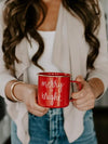 Merry & Bright Campfire Coffee Mug-Mugs-Kate & Kris