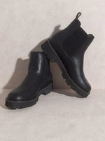 THE GIANNA CHUNKY BOOT -BLACK-Women’s boots-Kate & Kris