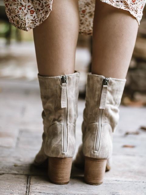 Very G Preston Slouch Boot - Cream-Women’s boots-Kate & Kris
